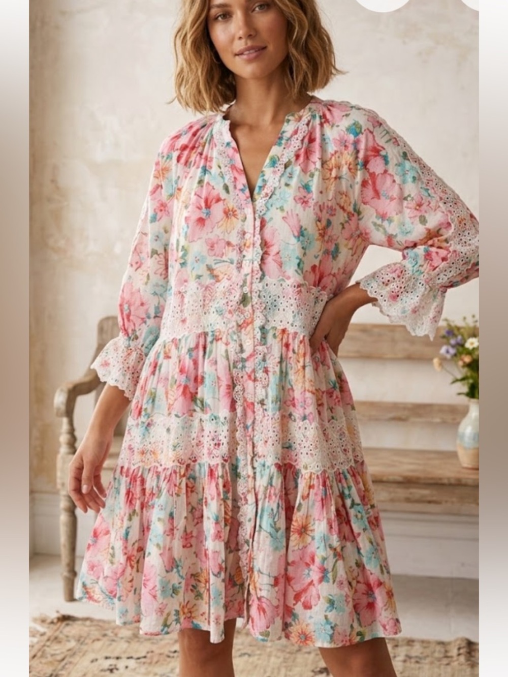 by timo dress midi size M